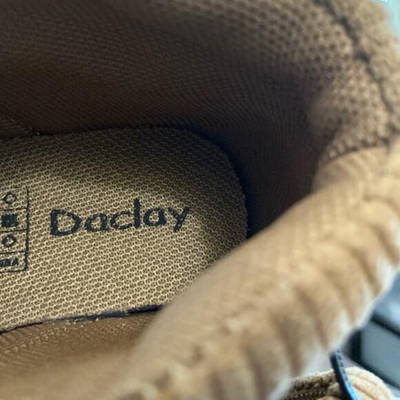 Toddler Hiking Boots EU 21 US 5 Brown Lace Up Unisex Kids Work Boots - Picture 4 of 4